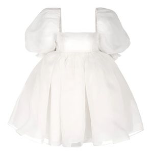 Selkie Ivory Puff Dress